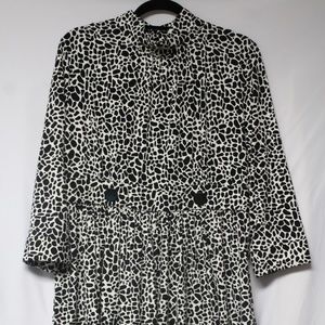 Chadwick's Collection Animal Print Minidress. Sz. 14P